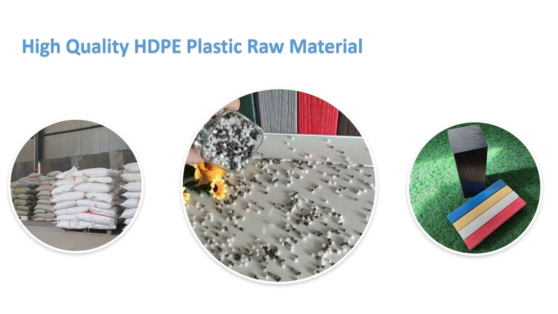 Hochwertiger HDPE-Rohstoff aus Winstar-Kunststoffholz