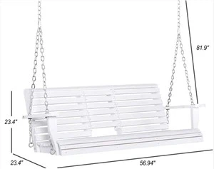Double Seat Swing Adirondack-Stuhl